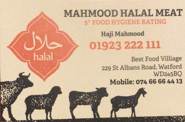 MAHMOOD HALAL MEAT - Watford