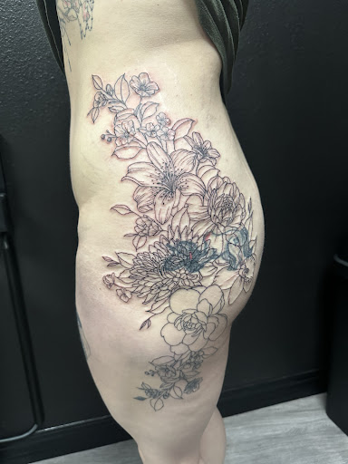 Explore tattoo ideas flags, creative tattoo ideas in Merrillville, available at Sacred Moon Private Tattoo Studio