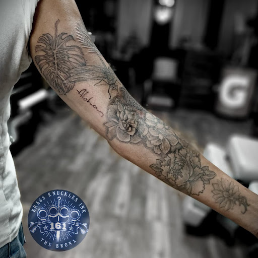 Explore opposites tattoo ideas, creative tattoo ideas in Bronx, available at Brass Knuckles Ink Tattoo Studio