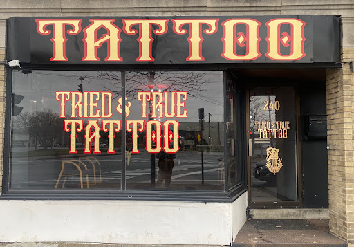 Explore tattoo ideas for women in arm, creative tattoo ideas in Batavia, available at Tried & True Tattoo