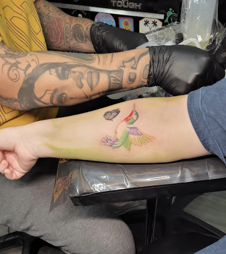 Explore cartoon tattoo ideas for men, creative tattoo ideas in Wichita, available at PVI ICT TATTOO SHOP