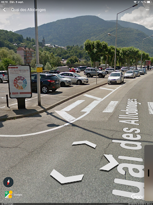 Parking du long à Albertville