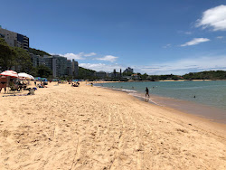 Photo de Praia da Costa avec rivage droit, long