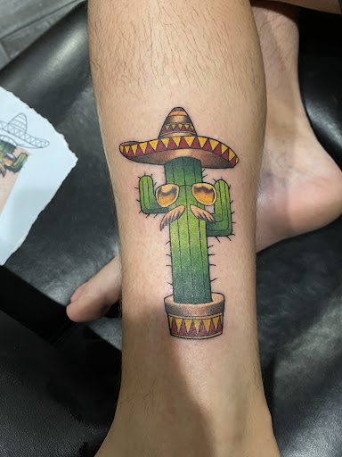 Explore paintbrush tattoo ideas, creative tattoo ideas in Scottsdale, available at Victorum Tattoo shop