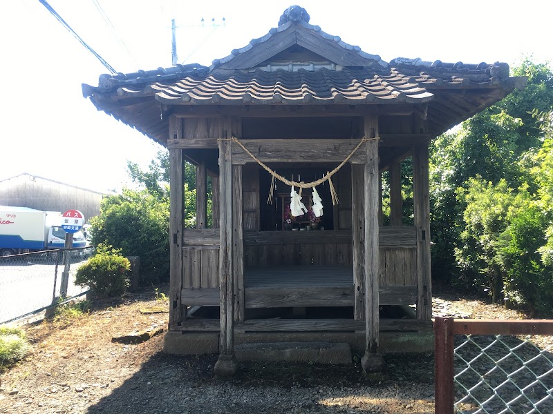 跡江地区神社