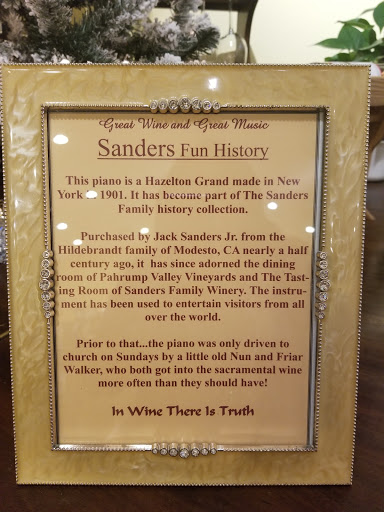 Winery «Sanders Family Winery», reviews and photos, 3780 E Kellogg Rd, Pahrump, NV 89061, USA