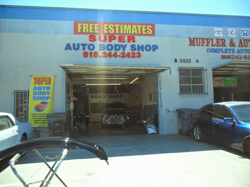 Auto Body Shop «Super Auto Body Shop», reviews and photos, 6533 San Fernando Rd, Glendale, CA 91201, USA