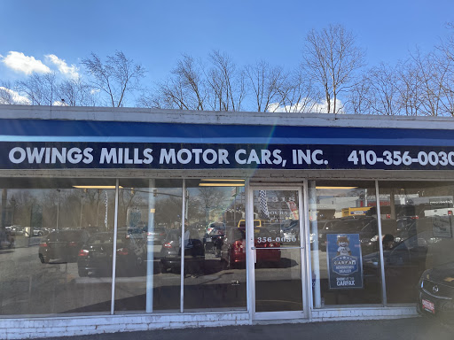 Owings Mills Motor Cars, 11318 Reisterstown Rd, Owings Mills, MD 21117, USA, 