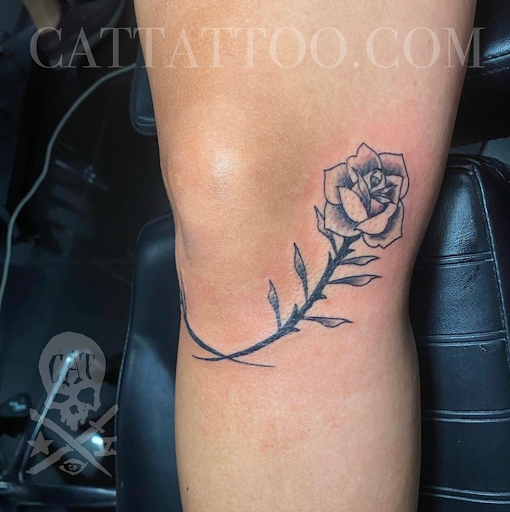 Explore infertility tattoo ideas, creative tattoo ideas in Addison, available at Cat Tattoo