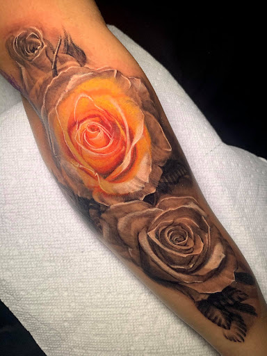 Explore no regrets tattoo ideas, creative tattoo ideas in San Antonio, available at Firme Copias Tattoo Studio