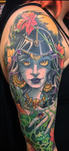 Explore tomahawk tattoo ideas, creative tattoo ideas in Ocala, available at SKIN STICKERS