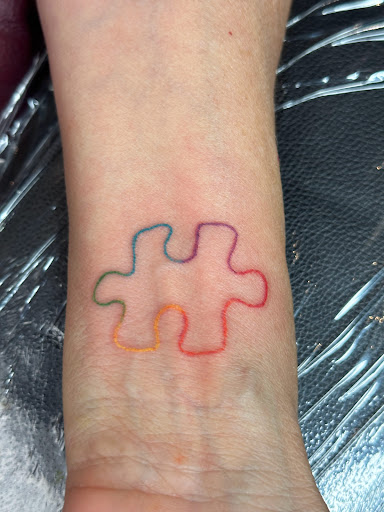 Find best friend small tattoo ideas for your next unique tattoo in Riverside at The Madd Tatterz Tattoo Parlor