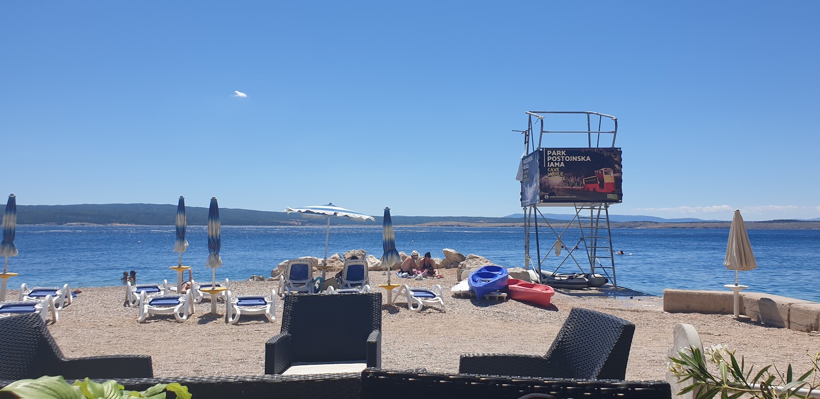 Capriccio beach'in fotoğrafı - Çocuklu aile gezginleri için önerilir