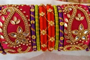 Silk Thread Jewellery image