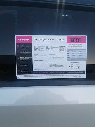 Chrysler Dealer «AutoNation Chrysler Dodge Jeep Ram North Richland Hills», reviews and photos, 7740 NE Loop 820, Fort Worth, TX 76180, USA