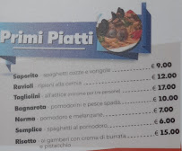 The Shark à Palizzi Marina menu