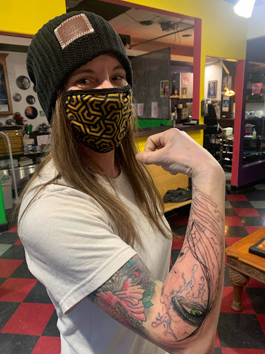 Explore father daughter tattoo ideas small, creative tattoo ideas in Green Bay, available at Darkside Tattoo By Jesse Skywalker