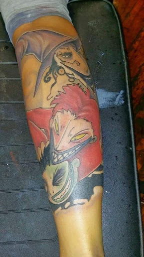 Explore nautical star tattoo ideas, creative tattoo ideas in Lancaster, available at Glass City Tattoo