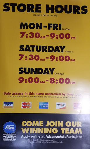 Auto Parts Store «Advance Auto Parts», reviews and photos, 2715 Forgue Dr, Naperville, IL 60564, USA