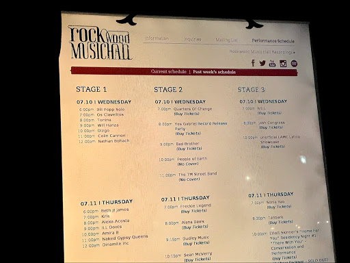 Live Music Venue «Rockwood Music Hall», reviews and photos, 196 Allen St, New York, NY 10002, USA