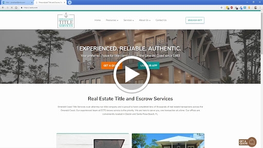 Title Company «Emerald Coast Title Services - Destin», reviews and photos