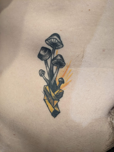 Explore men sleeve tattoo ideas, creative tattoo ideas in Denver, available at Nocturnal Tattoo