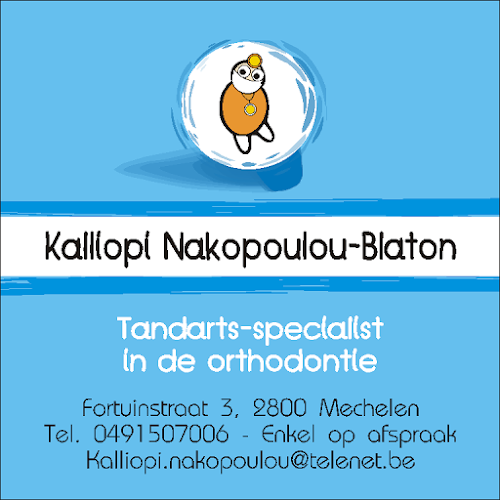 Beoordelingen van Orthodontie Kalliopi Nakopoulou-Blaton in Mechelen - Tandarts