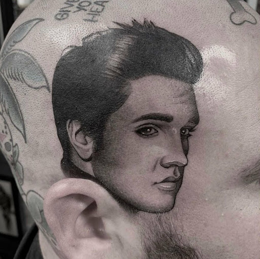 Explore dark angel tattoo ideas, creative tattoo ideas in Houston, available at Rose & Dagger Tattoo