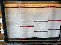 Menu / carte de Ristorante Pizzeria 5 Torri à Cortina d'Ampezzo