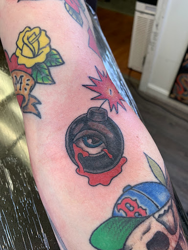 Explore abstract tattoo ideas, creative tattoo ideas in Fall River, available at Indelible Ink Tattoo Studio 2.0