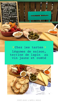 Restaurant Chez les tartes à Lyon - menu / carte
