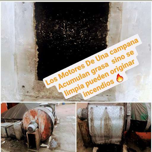 Limpieza de campanas extractor y Cocinas