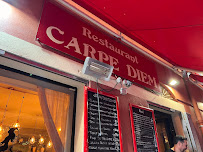 Carte du Restaurant Carpe Diem à Nice