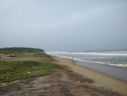 Zdjęcie Thirumullaivasal Beach z proste i długie