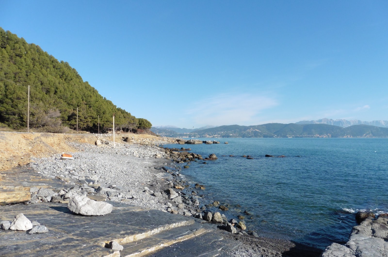 Foto af Pozzale beach beliggende i naturområde