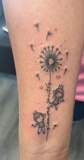 Explore father daughter tattoo ideas, creative tattoo ideas in Coachella, available at Ink Devotion Tattoo & Body Piercings