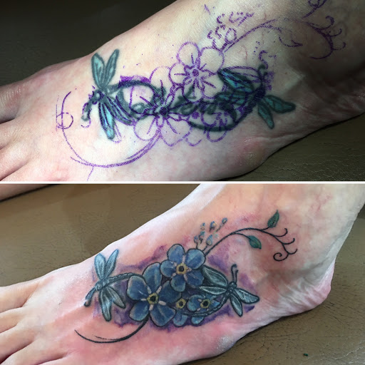 Explore tattoo ideas in memory of brother, creative tattoo ideas in Green Bay, available at Darkside Tattoo By Jesse Skywalker