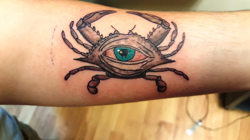 Explore small mushroom tattoo ideas, creative tattoo ideas in Owensboro, available at BnB Tattoos & Piercings