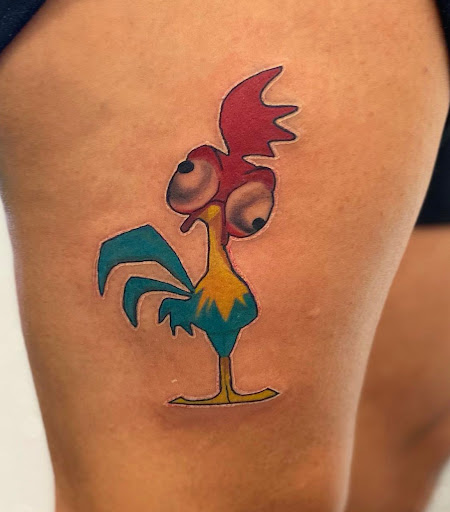 Explore chest tattoo male ideas, creative tattoo ideas in Orange, available at Ink Activitiez Tattoo