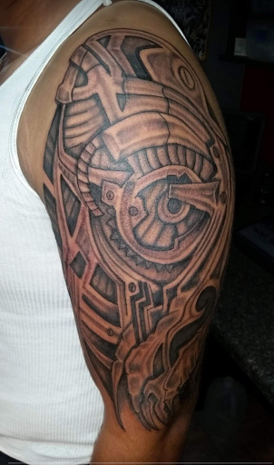 Explore broken tattoo ideas for guys, creative tattoo ideas in Bethlehem, available at Southside Ink