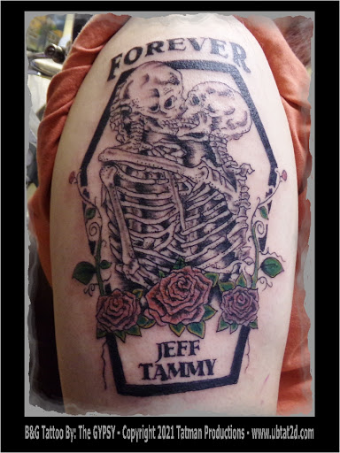 Explore pirate tattoo ideas, creative tattoo ideas in Topeka, available at Artist Alley Studio Tattoos & Piercings