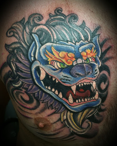 Explore arm and shoulder tattoo ideas, creative tattoo ideas in League City, available at Zen Body Art & Adornment Tattoo Shop