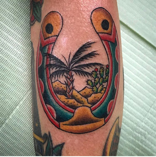 Explore fern tattoo ideas, creative tattoo ideas in Twentynine Palms, available at Hilltop Tattoo Company