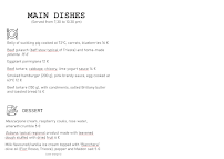 Restaurant Sapori di Ceda à Trieste (le menu)