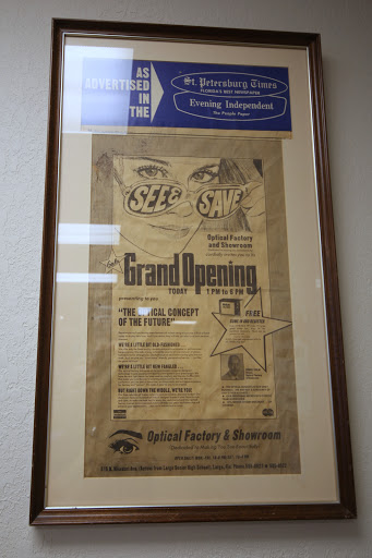Optometrist «Optical Factory & Showroom», reviews and photos, 800 E Bay Dr, Largo, FL 33770, USA