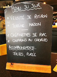 Trinquet Moderne à Bayonne menu