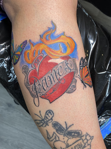 Explore tattoo ideas for womens thigh, creative tattoo ideas in Mountain Ranch, available at INKD UP TATTOO STUDIO