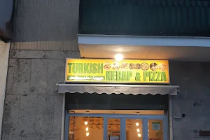 Turkish kebap pizza image
