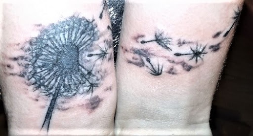 Explore female thigh tattoo ideas, creative tattoo ideas in Muscatine, available at Stigma Tattoo & Body Piercing