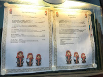 Menu / carte de Restaurant Matroschka à Zwickau